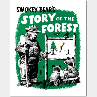 Smokey Bear_s Story Of The Forest Posters and Art